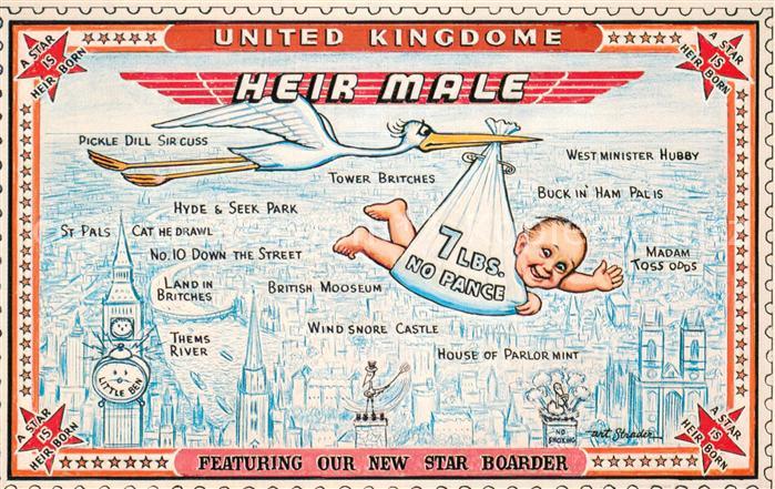London Heir Male Illustration