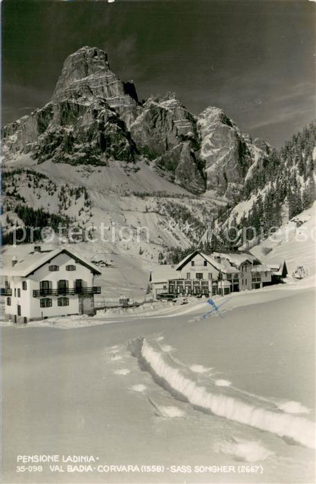 Corvara Pustertal Suedtirol Pensione Ladinia Sass Songher