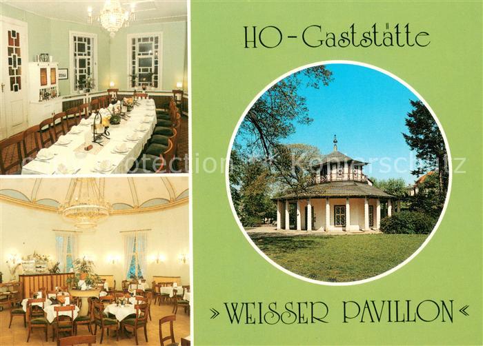 Bad Doberan HO Gaststaette Weisser Pavillon Gastraeume