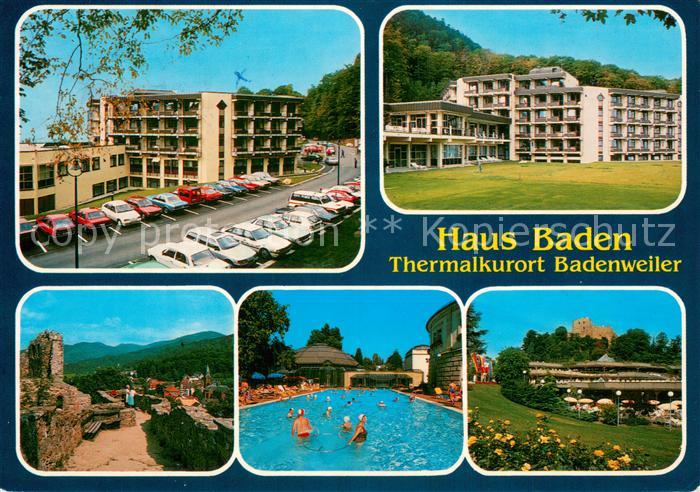 BADENWEILER BW Haus Baden Panorama Freibad Park