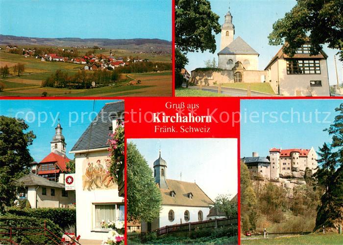 Kirchahorn Panorama Kirche Ortspartien Schloss
