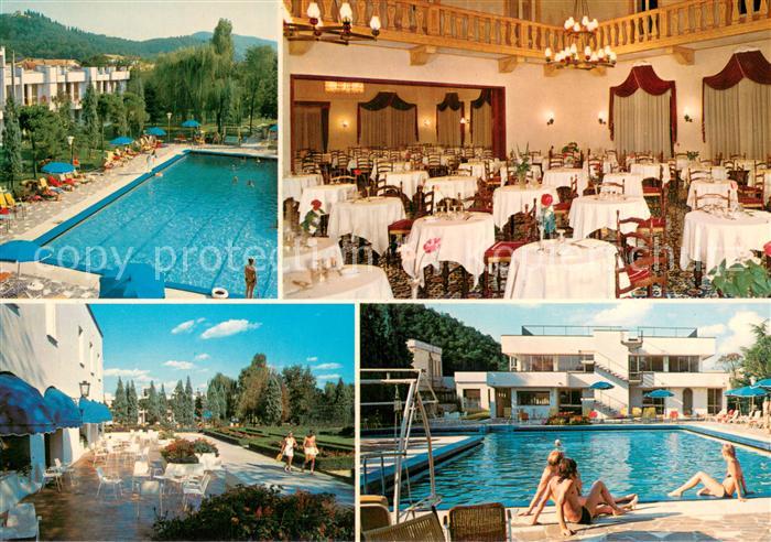 Abano Terme Hotel Ermitage Bel Air Freibad Speisesaal Terrasse