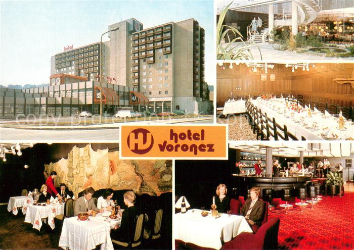 Brno Bruenn Interhotel Voronez Gastraeume Treppe Bar