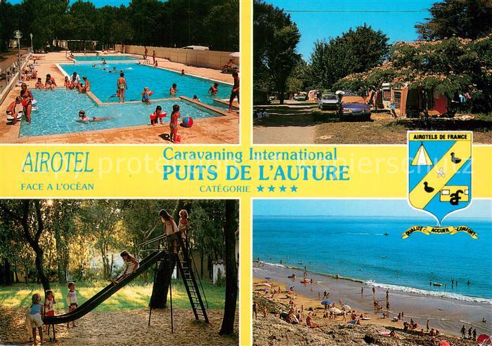 Saint-Palais-sur-Mer Airotel Puits de l’Auture Caravaning Piscine La Plage