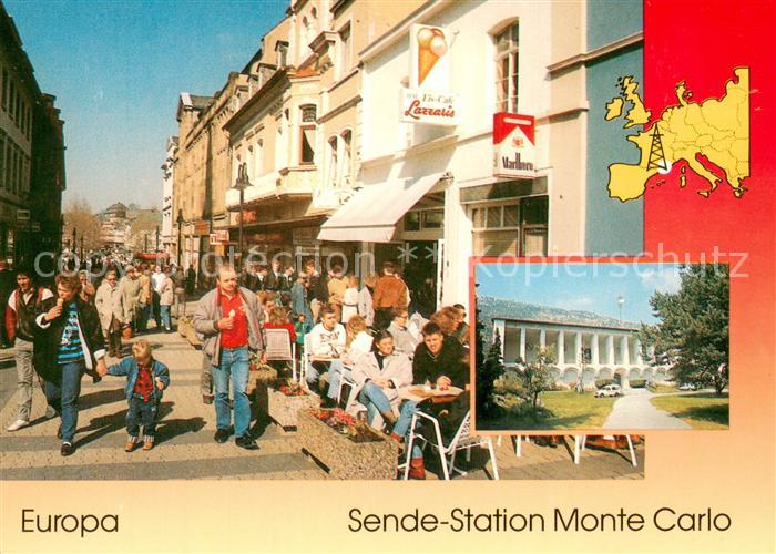 WETZLAR Lahn Hessen Sende Station Monte Carlo Fussgaengerzone
