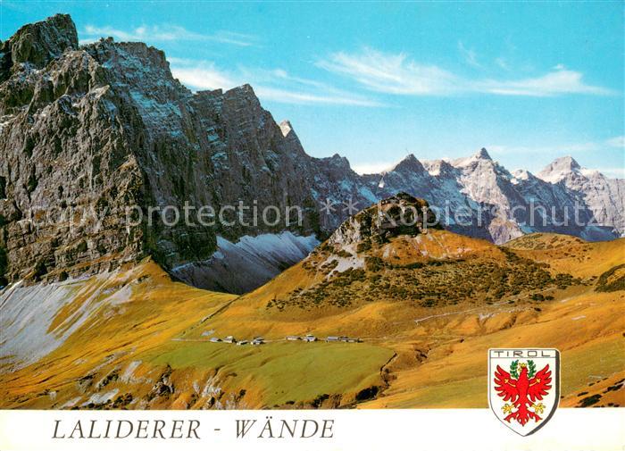 Laliderer Hochalm mit Laliderer Waende Hochjoch mit Teufelskopf Laliderer Hochle