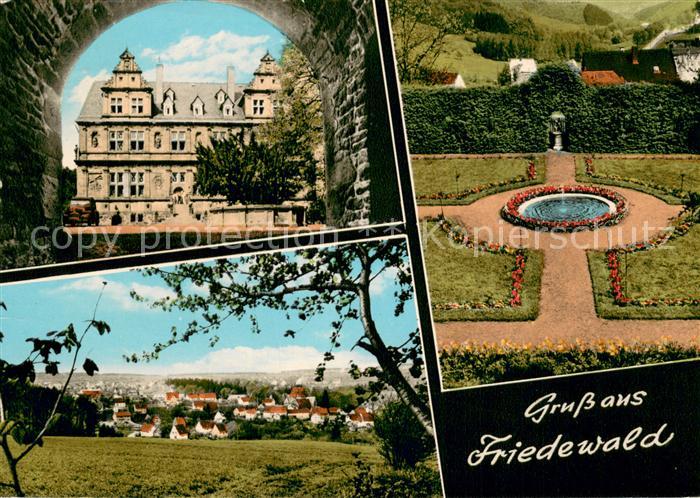 Friedewald Westerwald Schloss Park Panorama