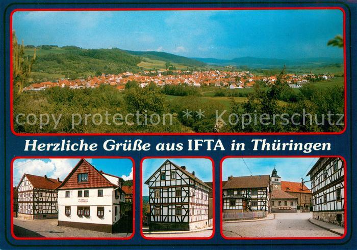 Ifta Panorama Fachwerkhaeuser