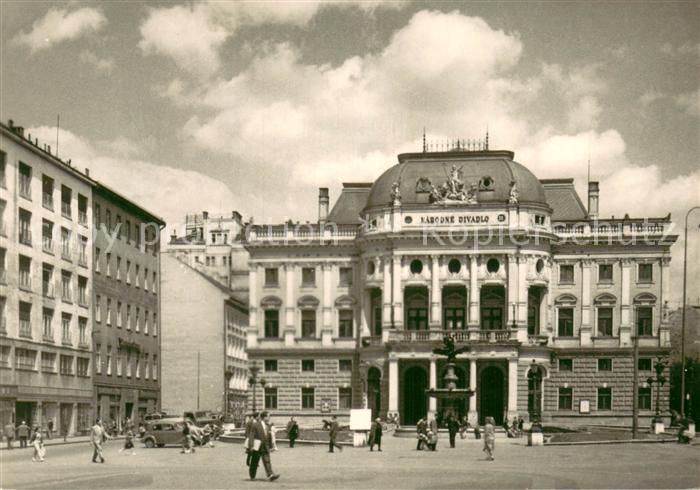 Bratislava Pressburg Pozsony Hviezdoslavovo namestie Narodne divadlo