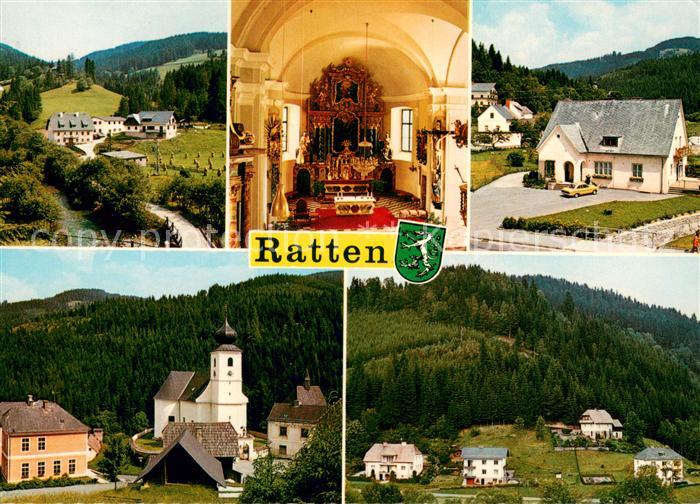Ratten Panorama Kirche Inneres Gasthaus