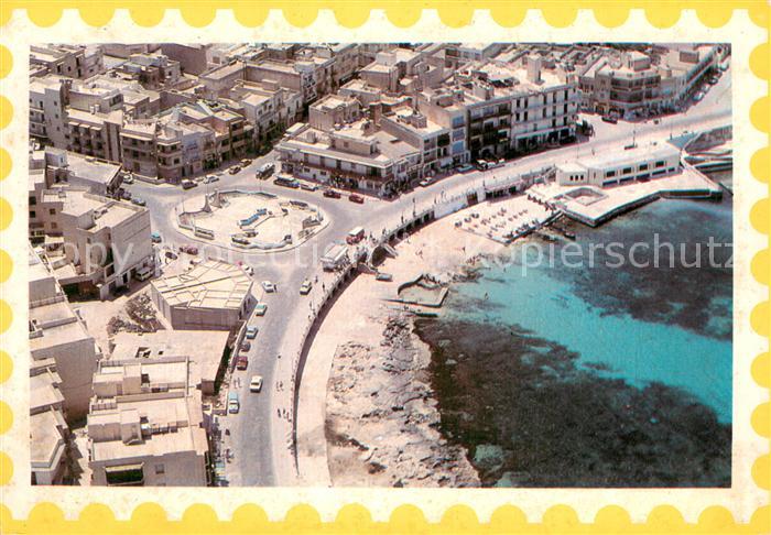 Malta  Insel Fliegeraufnahme