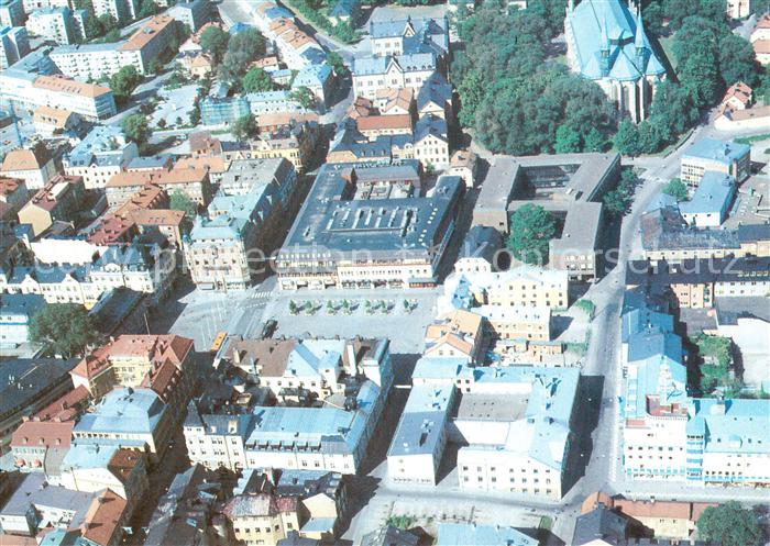 Linkoeping Stora Torget med intilliggande byggnader Fliegeraufnahme