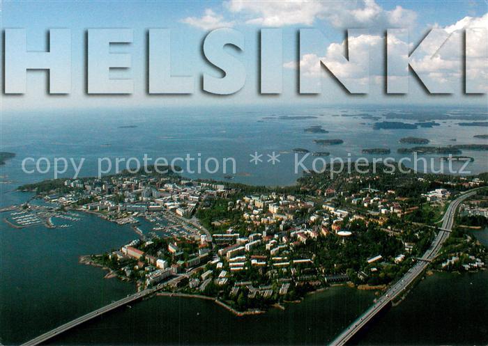 Helsinki Lauttasaari Fliegeraufnahme