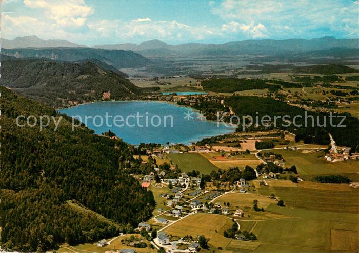 Unterburg Klopeinersee Fliegeraufnahme