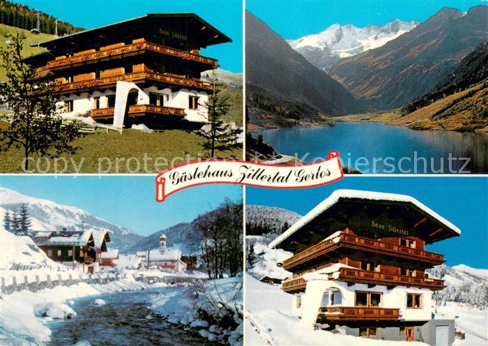 Gerlos Gaestehaus Zillertal Ortspartie Seeblick