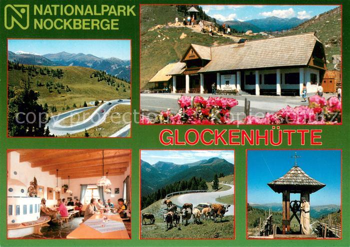 Nockberge Kaernten Nationalpark Glockenhuette Gastraum Nockalmstrasse