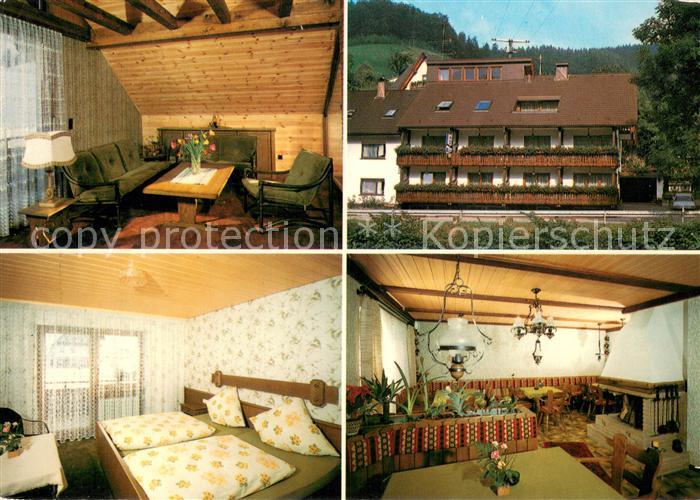 Bad Rippoldsau-Schapbach Pension Gragert Gastraeume Zimmer