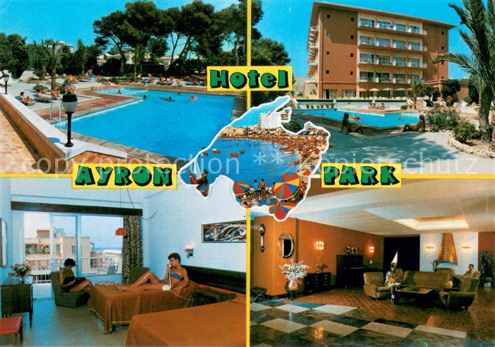 El Arenal Mallorca Hotel Ayron Park Pool Zimmer Foyer
