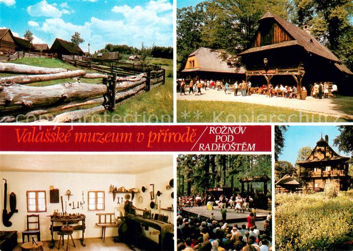 Roznov pod Radhostem Valasske muzeum v prirode Vyznamne muzeum folkloristickych