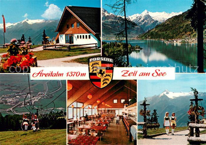 Zell See Areitalm Gastraum Trachten Panorama Sessellift