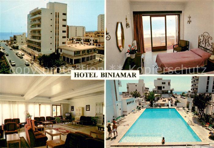 Cala Millor Mallorca Hotel Biniamar Gastraum Zimmer Pool