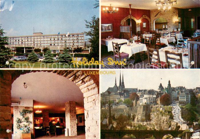 Luxembourg  Luxemburg Holiday Inn Hotel Gastraeume Bar Stadtansicht