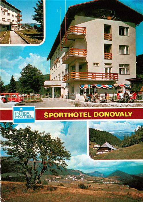 Nizke Tatry Sporthotel Donovaly Terrasse Panorama