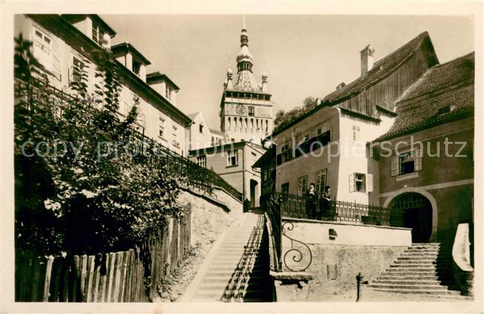 Sighisoara Schaessburg Romania Vue de Sighisoara