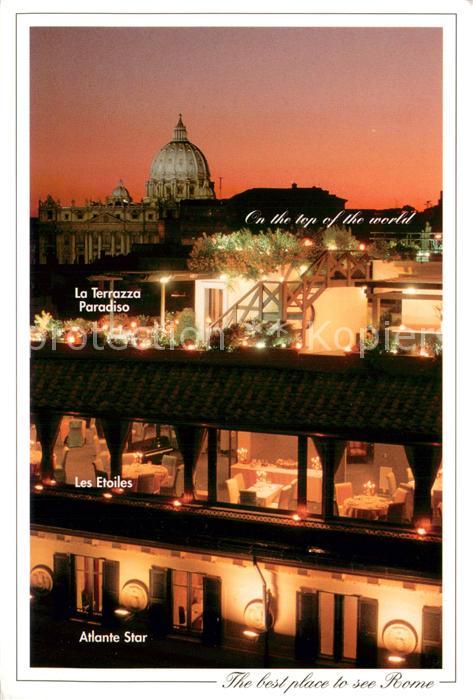 Roma Rom Hotel Atlante Star La Terrazza Paradiso Les Etoiles