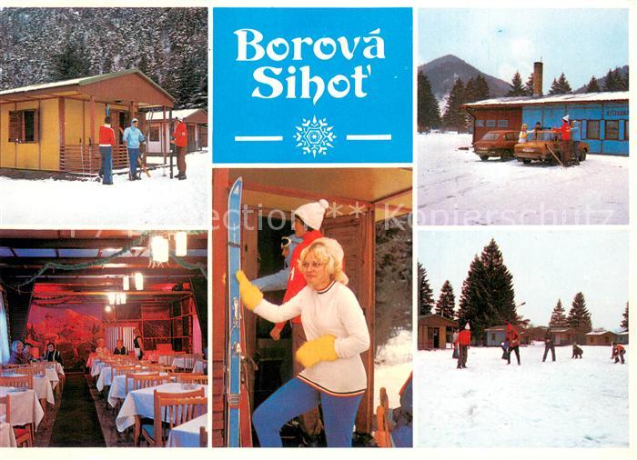 Liptovsky Hradok Autocamping Borova Sihot Gaststube Skipiste