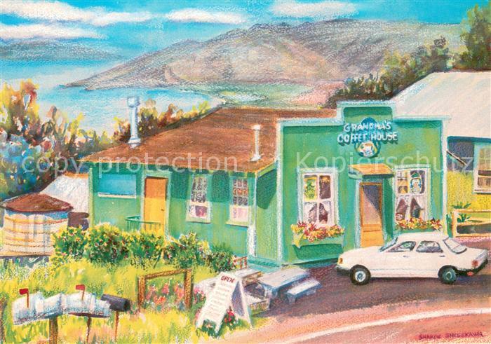 Makawao Grandmas Coffee House Kuenstlerkarte
