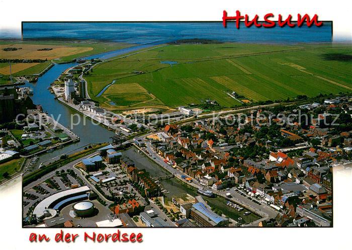 Husum Nordfriesland Fliegeraufnahme