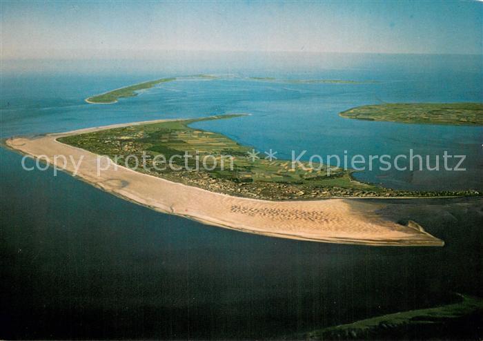 Amrum Fliegeraufnahme mit Foehr und Sylt