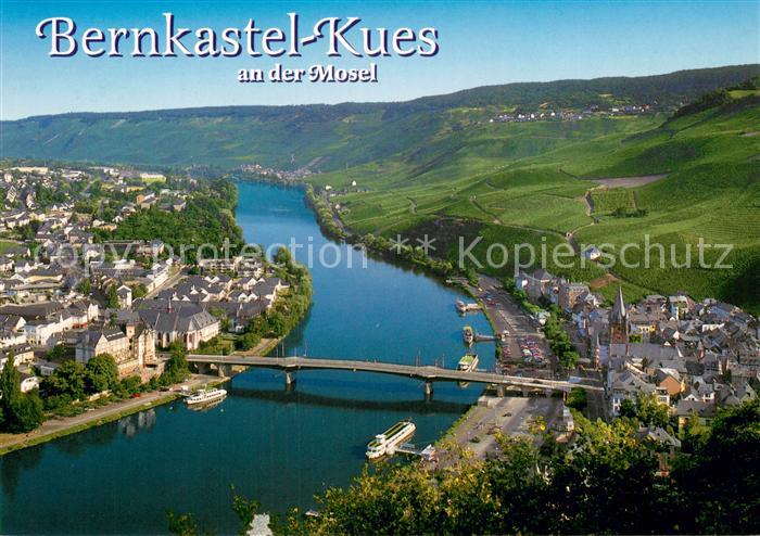 BERNKASTEL-KUES Berncastel Rheinland-Pfalz Fliegeraufnahme mit Doctor Weinberg