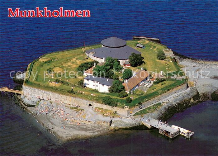 Munkholem Trondheim Fortress from thee middle age