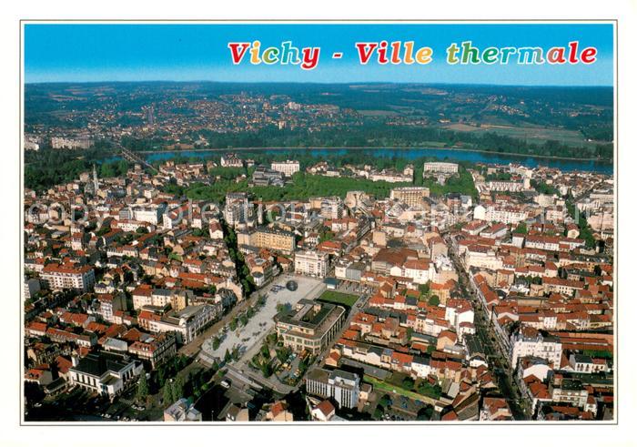 Vichy Allier Bourbonnais Ville thermale haut lieu du sport et cite de culture Vu