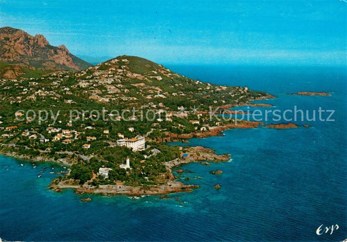 Agay Var La Pointe de La Baumette le Phare Le Grand Hotel de La Baumette et sa p
