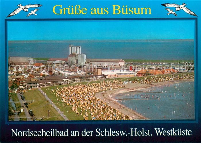 Buesum Nordseebad Fliegeraufnahme