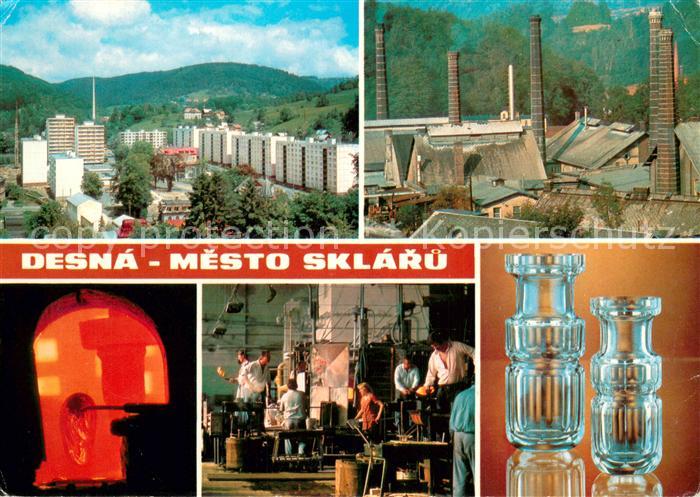 Desna Darre Mesto Sklaru tradici dnes udrzuje narodni podnik Jablonecke sklarny