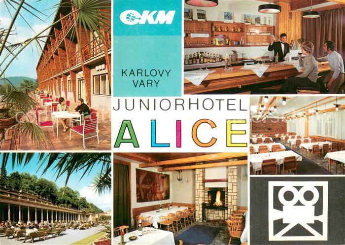 Brezova Juniorhotel Alice Terrasse Bar Kaminzimmer