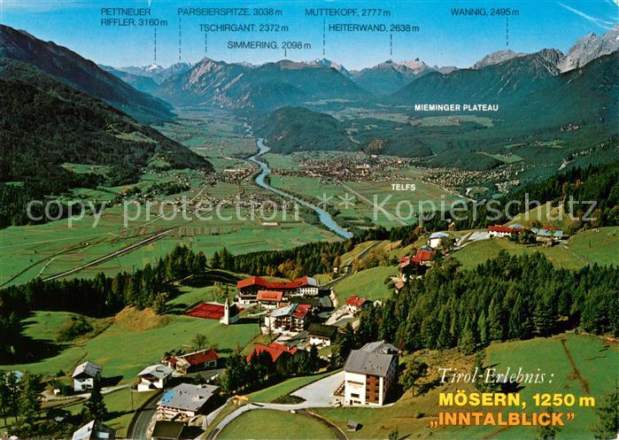 Moesern Inntalblick Fliegeraufnahme