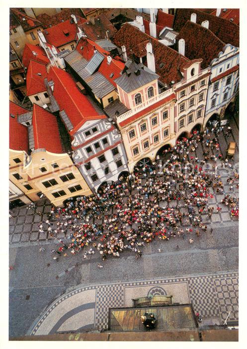 Praha Prahy Prague Fliegeraufnahme Altstaedter Ring