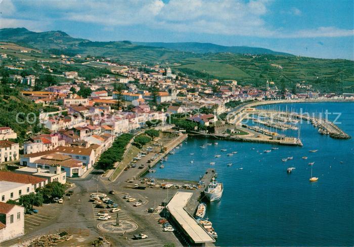 Faial Madeira Cais de Santa Cruz Horta Fliegeraufnahme