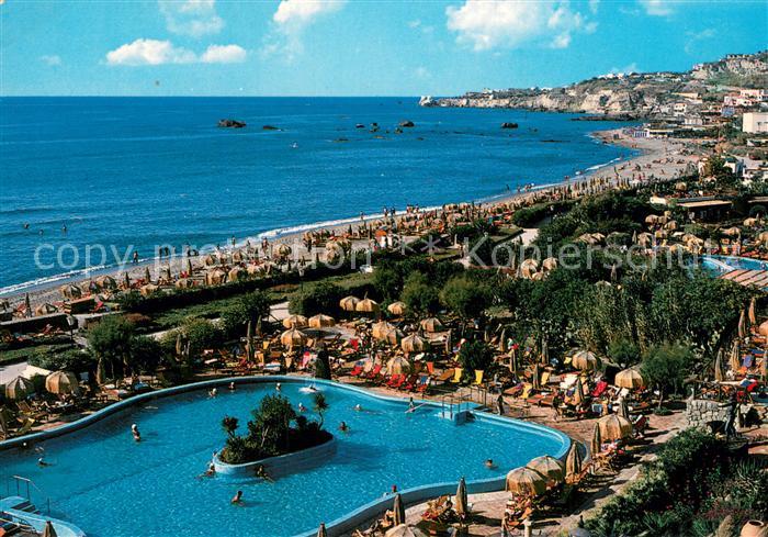 Forio d Ischia Giardini Poseidon Fliegeraufnahme