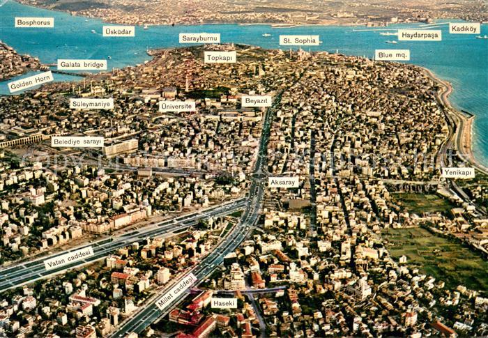 Istanbul Constantinopel Stadtteile Sehenswuerdigkeiten