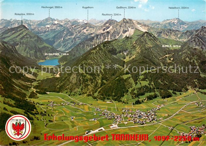 Tannheim Tirol Erholungsgebiet Tannheimer Tal Allgaeuer Alpen