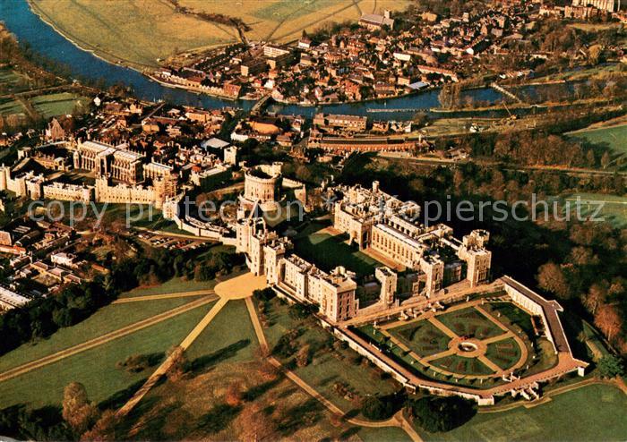Windsor  Castle London Aerial view from south east