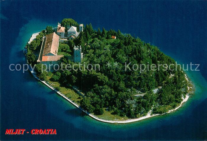 Mljet Croatia Insel Kloster