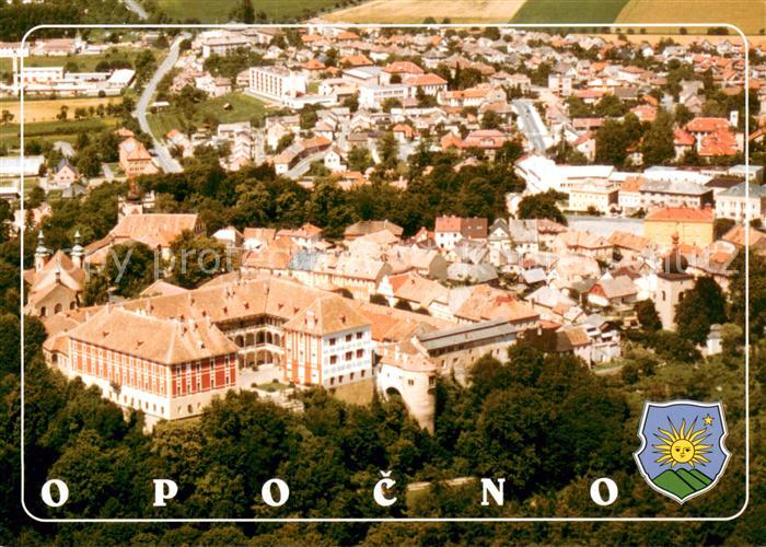 Opocno Stadtpanorama