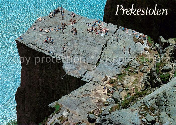 Prekestolen Stavanger Felsplattform Lysefjord